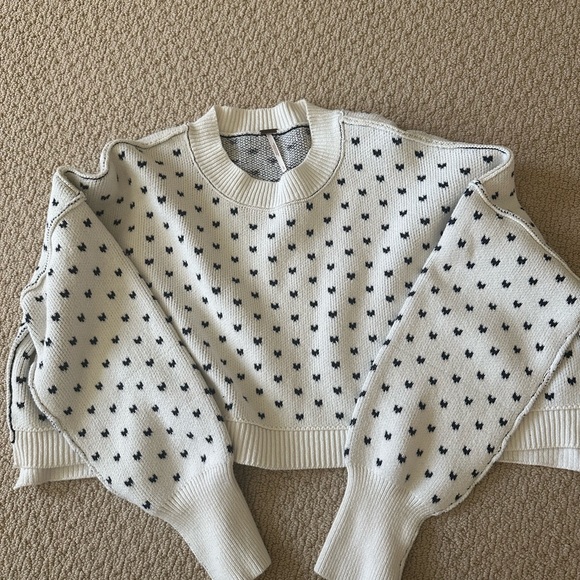 Free People Easy Street cropped sweater - Picture 2 of 5